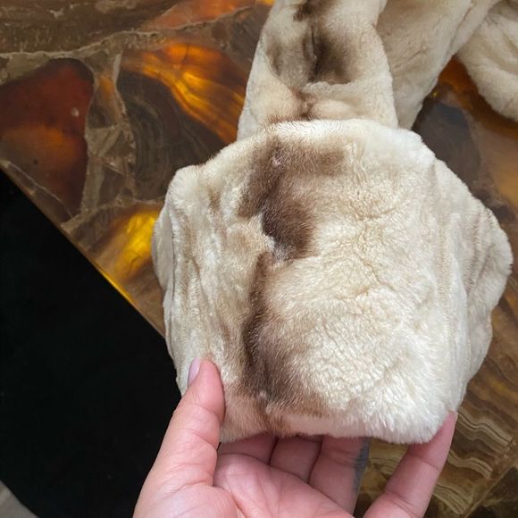 Tuleh trimmed chinchilla ana fox collar cropped jacket, XS - Picture 15 of 15